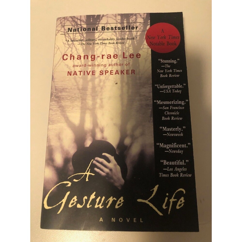 A Gesture Life: A Novel - Paperback By Lee, Chang-rae , Very Good Condition